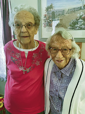 Longtime friends reflect on 95 years | News, Sports, Jobs - Vimarsana News